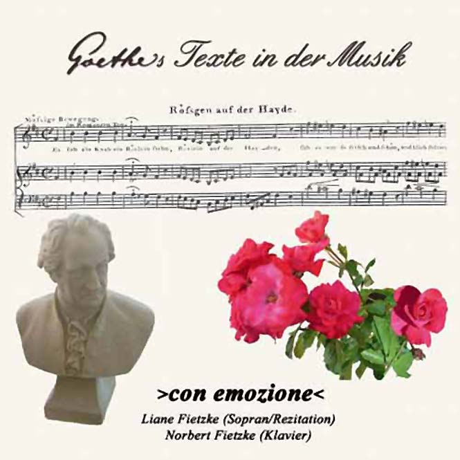 Goethetexte in der Musik - Duo ›con emozione‹