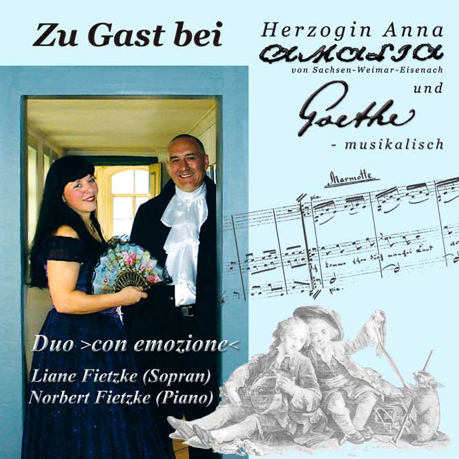 CD - Zu Gast bei Anna Amalia und Goethe - Duo ›con emozione‹