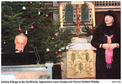 Ein schönes Weihnachtskonzert im Januar