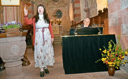 Romantische Töne in der Wehrkirche Urphar - Duo ›con emozione‹